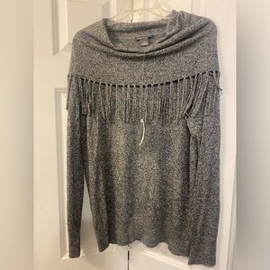 Chelsea and Theodore fringe sweater soft